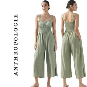 Anthropologie Celandine Simona Scoop-Neck Jumpsuit